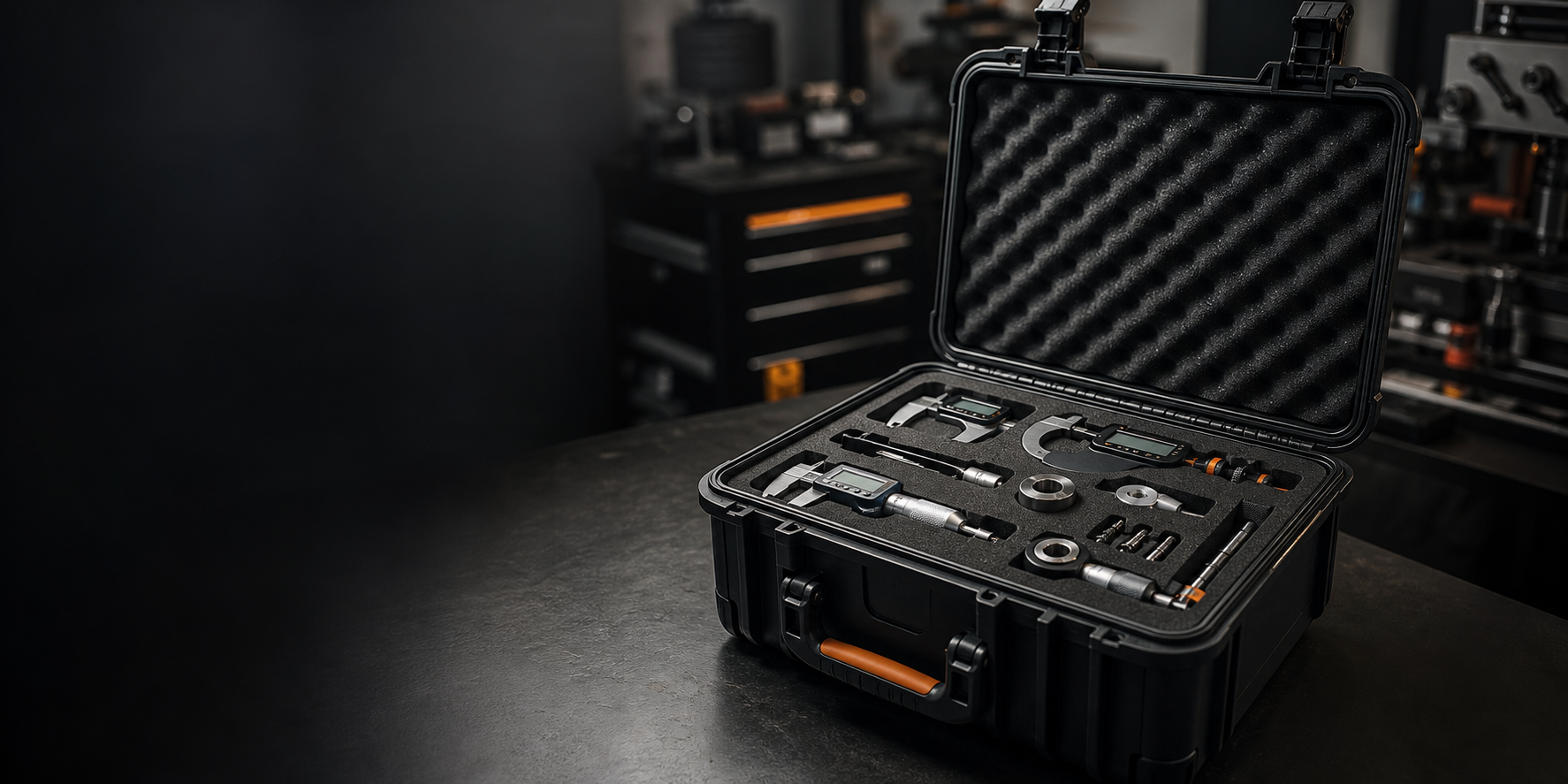 Case para instrumentos técnicos e profissionais