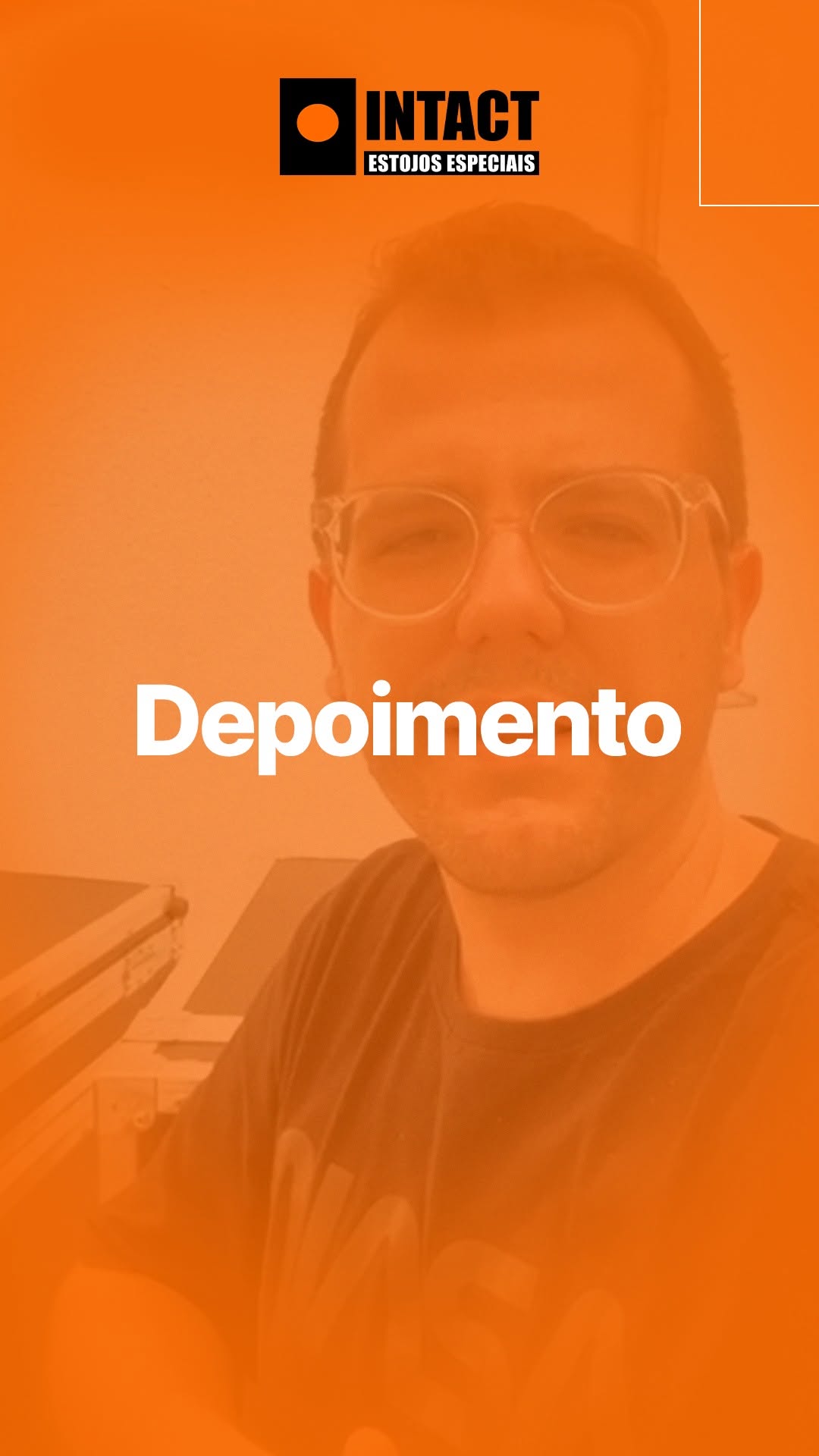 Depoimento sobre proteção de equipamentos profissionais